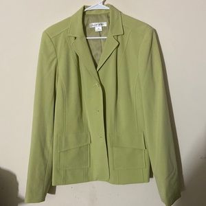 Rafael Pastel Green Blazer Jacket Size 14